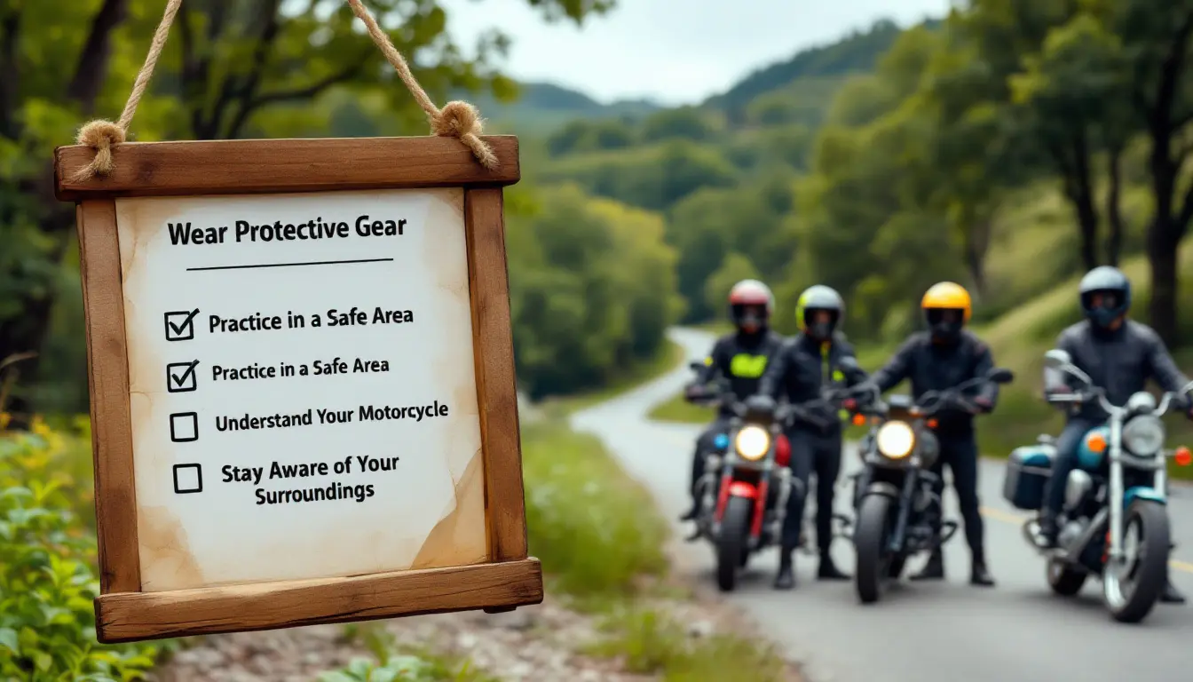 scopri i consigli essenziali per iniziare in moto, dalla sicurezza all'equipaggiamento adeguato, fino alle tecniche di guida. Ideale per i novizi che vogliono acquisire le buone pratiche e godere appieno della loro esperienza su due ruote.