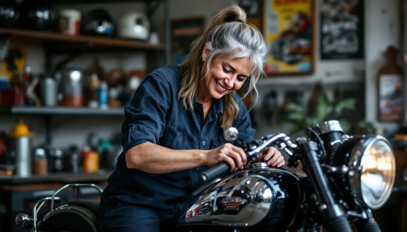 at 58 years old, a woman realizes her lifelong dream of becoming a motorcycle mechanic. discover her inspiring journey, challenges, and passion for mechanics, proving that it is never too late to follow one's ambitions.