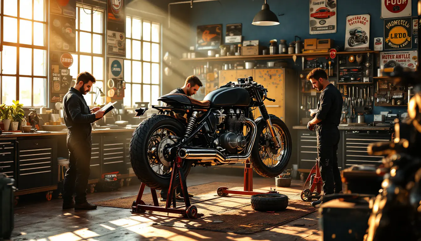 découvrez à quimperlé un espace unique consacré à la réparation de motos de toutes marques. que vous soyez motard amateur ou professionnel, notre équipe d'experts est là pour vous offrir un service de qualité et redonner vie à votre deux-roues. ne laissez pas les soucis mécaniques vous freiner, confiez-nous votre moto et roulez en toute sérénité !