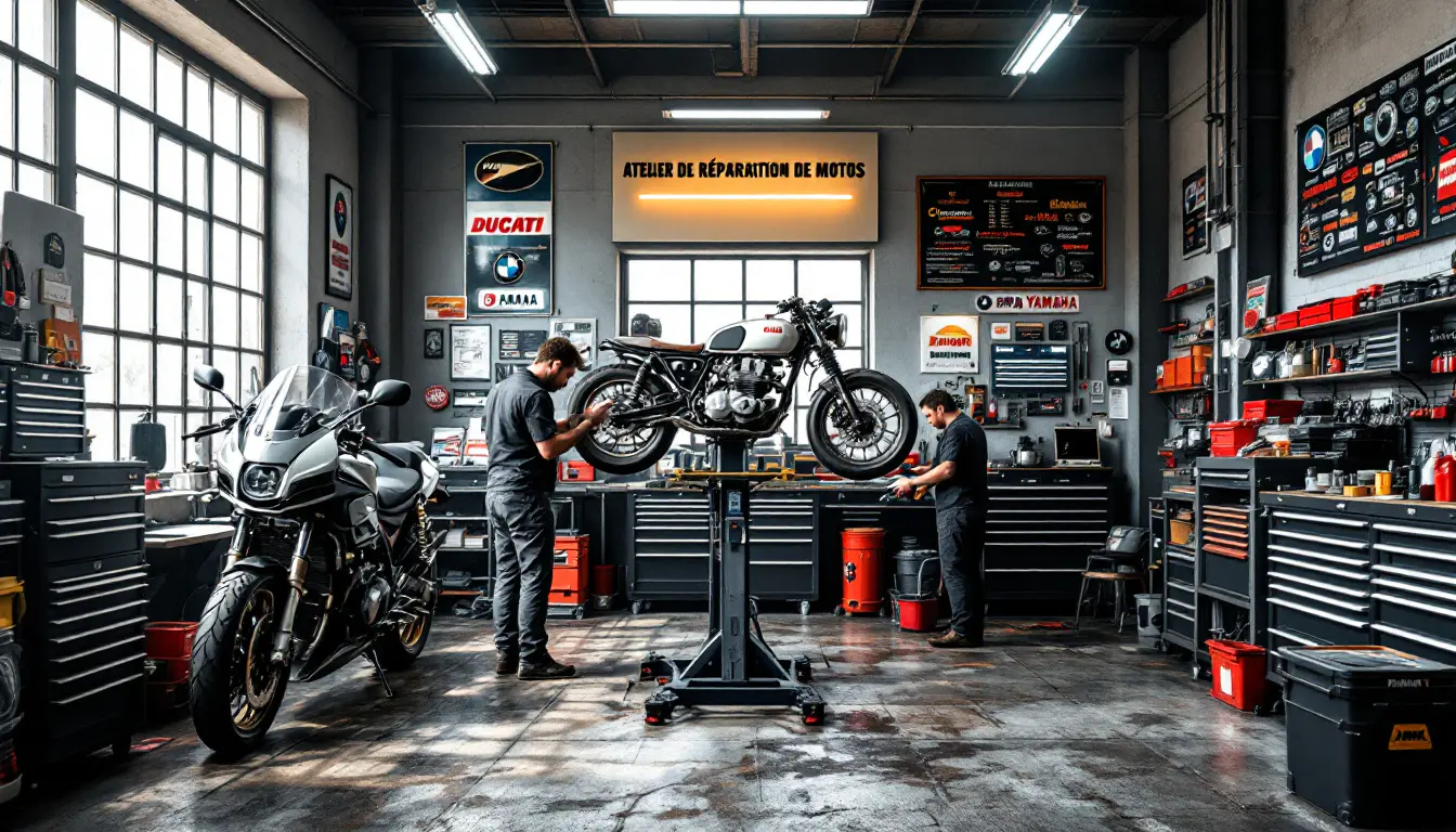 découvrez notre espace à quimperlé, spécialisé dans la réparation de motos de toutes marques. bénéficiez d'un service professionnel et d'un savoir-faire reconnu pour redonner vie à votre deux-roues. votre satisfaction est notre priorité !