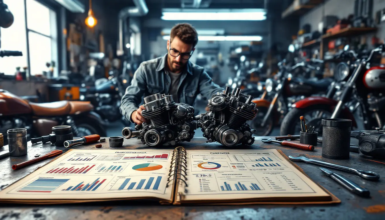 découvrez notre analyse approfondie des dépenses liées aux réparations de motos. apprenez à comprendre les coûts associés, les facteurs influençant les tarifs et les conseils pour optimiser vos dépenses d'entretien.