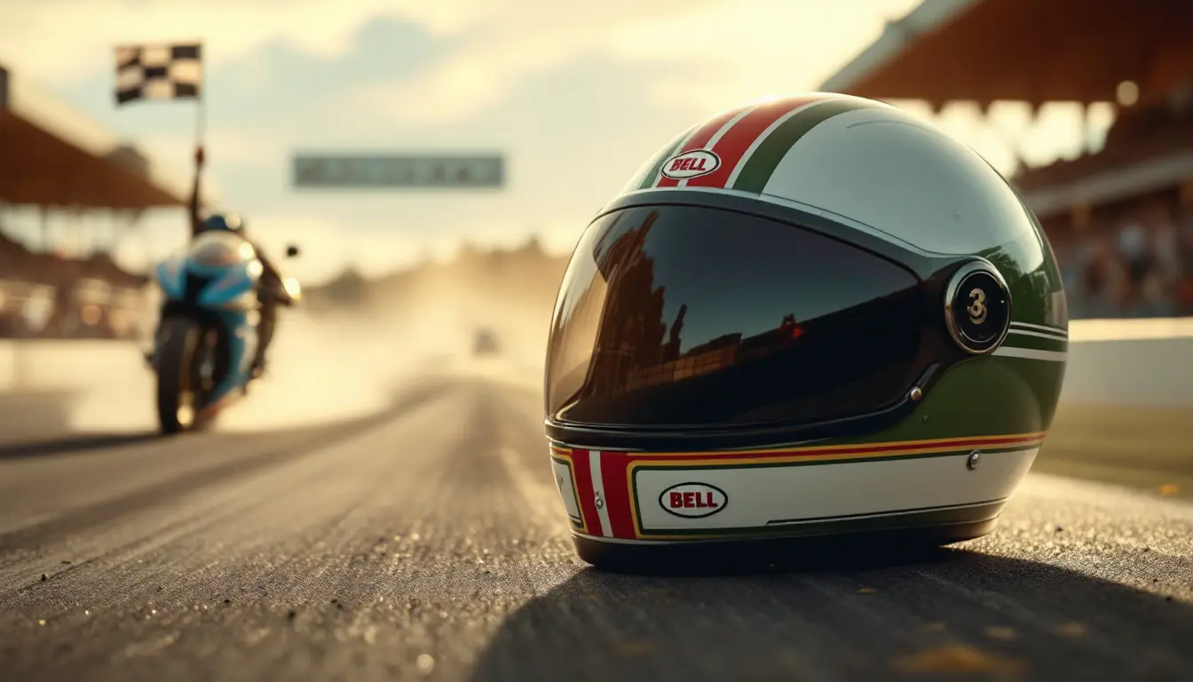 scopri il casco bell moto-3, un equipaggiamento iconico ispirato da steve mcqueen. unendo stile vintage e sicurezza moderna, questo casco è ideale per gli appassionati di moto che desiderano unire prestazioni ed estetica. immergiti nell'universo dei piloti leggendari con questo modello unico.