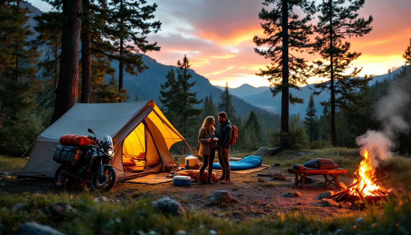découvrez le guide ultime pour allier aventure et liberté en combinant camping et moto. explorez des astuces pratiques, des itinéraires idéaux et des conseils pour votre équipement afin de vivre des escapades inoubliables sur deux roues.