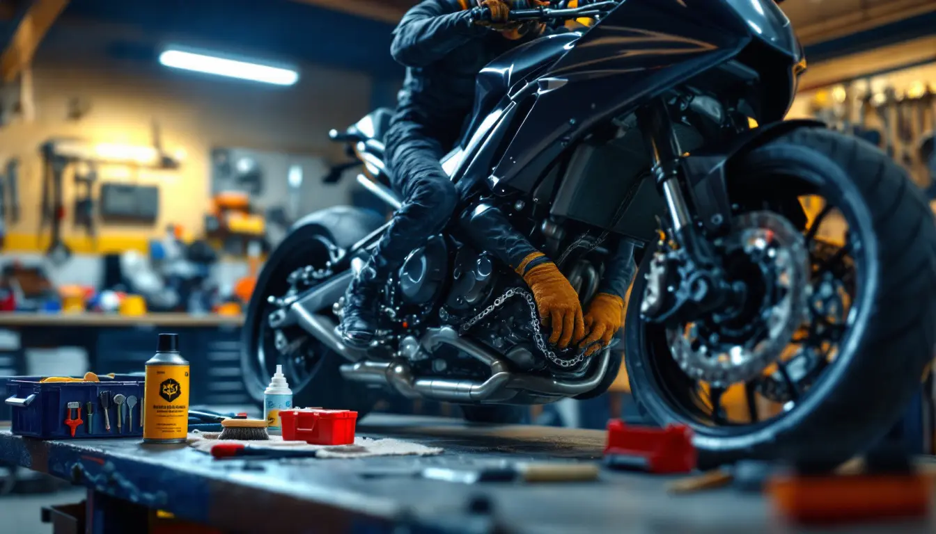 découvrez nos conseils pratiques sur le nettoyage et l'entretien de la chaîne de votre moto pour assurer sa durabilité et son bon fonctionnement. apprenez les étapes essentielles et les produits recommandés pour un entretien optimal.