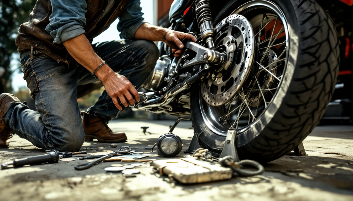 discover our practical tips for repairing a motorcycle tire puncture. learn step by step essential techniques to get your motorcycle back on the road safely, with tips on necessary tools and the best repair methods.