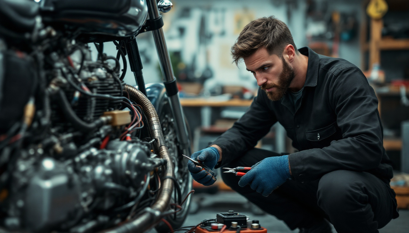 discover the key elements of your motorcycle's electrical system, learn to identify essential components and troubleshoot common issues to ensure optimal performance. this comprehensive guide will help you better understand the operation of your vehicle.