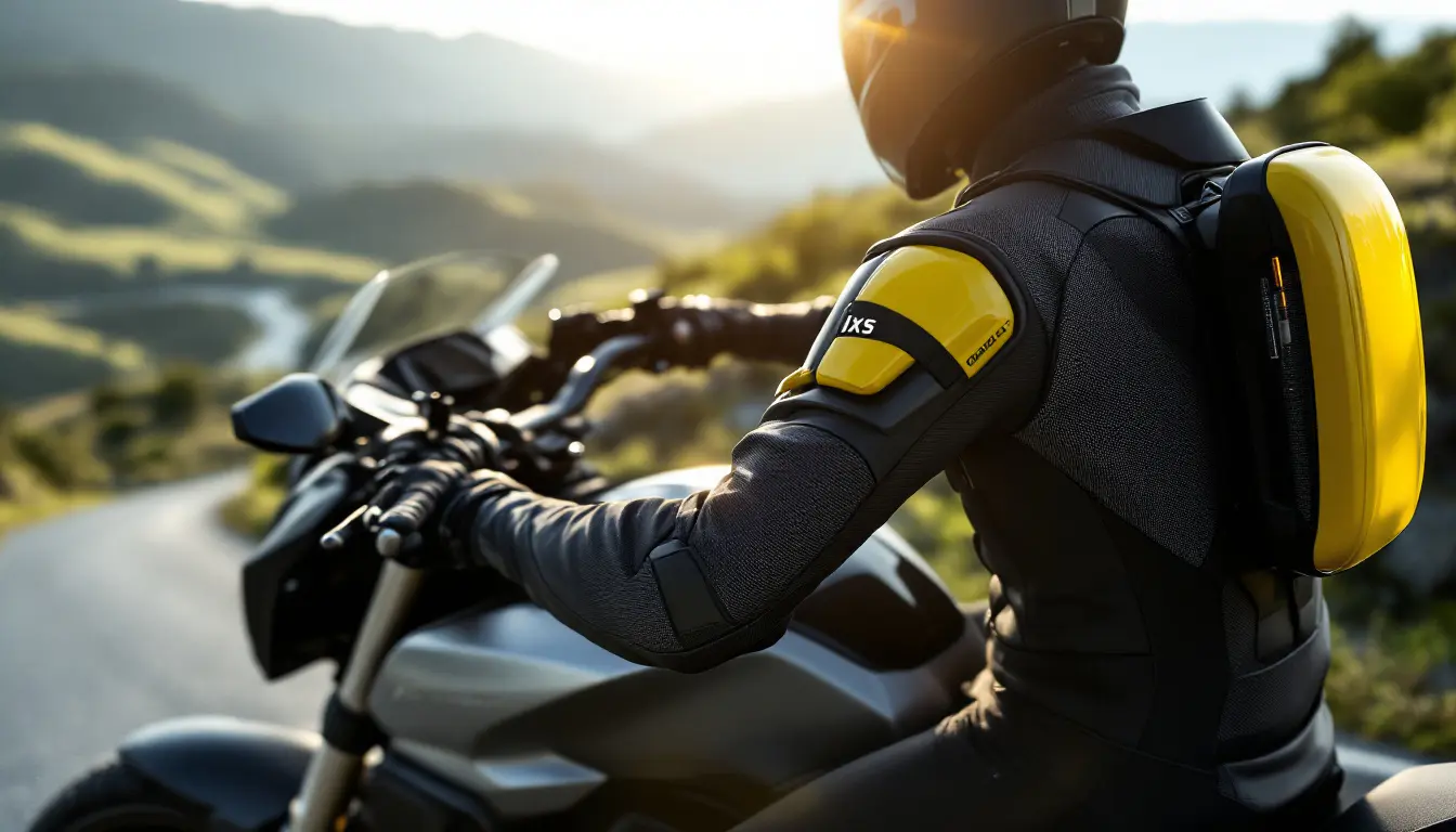 scoprite il nuovo airbag rivoluzionario per moto del marchio ixs, progettato in collaborazione con in&motion. offre una protezione ottimale e un comfort senza pari, questo equipaggiamento innovativo garantisce la vostra sicurezza sulla strada, preservando la vostra libertà di movimento. non perdete questa innovazione tecnologica che ridefinisce la sicurezza dei motociclisti.