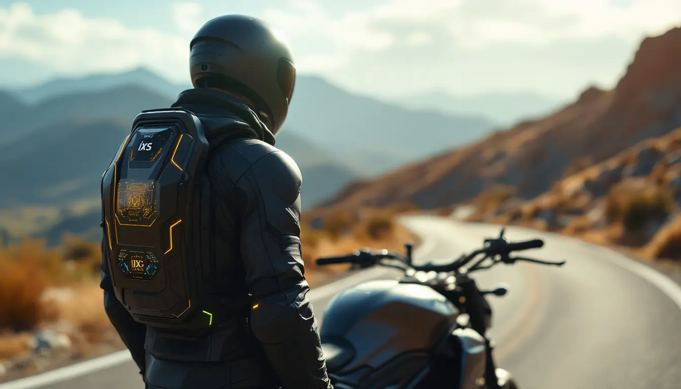 scoprite il nuovo airbag per moto del marchio ixs, frutto di una collaborazione innovativa con in&motion, che offre sicurezza e comfort ai motociclisti. proteggiti in modo efficace durante i tuoi tragitti, beneficiando delle ultime avanzate tecnologiche in materia di sicurezza stradale.
