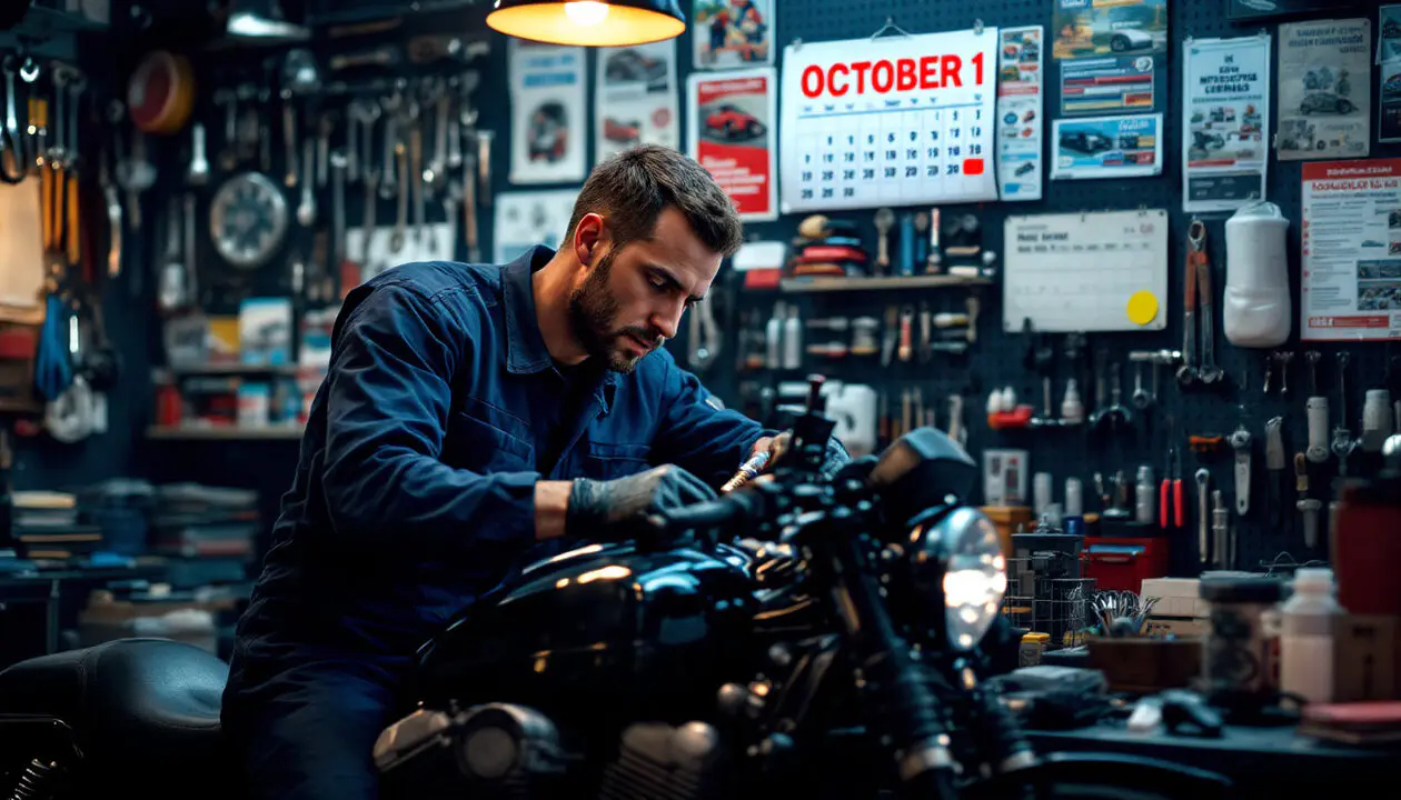 découvrez les raisons derrière la baisse des prix des réparations de motos à partir du 1er octobre. analyse du cadre juridique et des facteurs économiques influençant le coût des services de réparation. un aperçu essentiel pour tous les passionnés de motos et les professionnels du secteur.