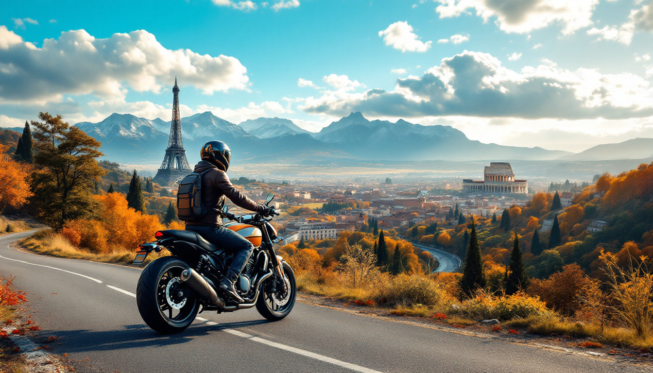 discover europe like never before by taking its picturesque roads on a motorcycle. from breathtaking landscapes to rich cultures, experience an unforgettable adventure on two wheels. prepare to explore iconic destinations and hidden treasures in the heart of europe.