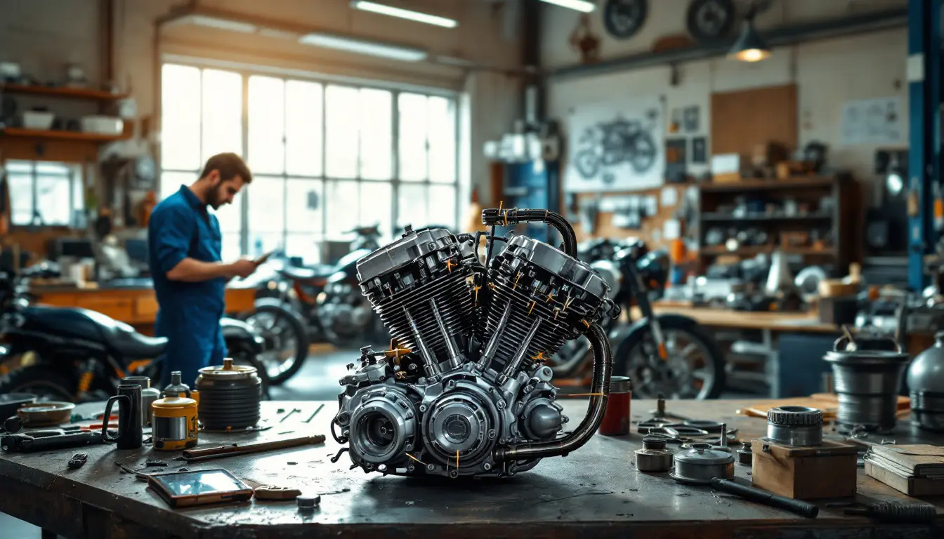 scopri la nostra guida completa sulla meccanica moto che ti permetterà di comprendere il funzionamento della tua macchina. impara le basi essenziali, consigli di manutenzione e trucchi per ottimizzare le tue prestazioni, il tutto spiegato in modo accessibile per gli appassionati così come per i principianti.