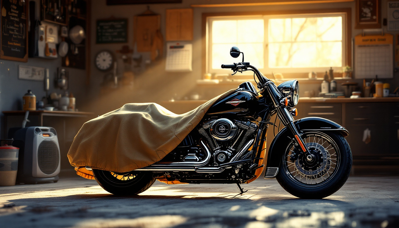 discover our practical tips to ensure effective winter storage of your motorcycle, thus guaranteeing its protection and durability during the cold months. Enjoy expert advice to prepare your two-wheeler before winter.