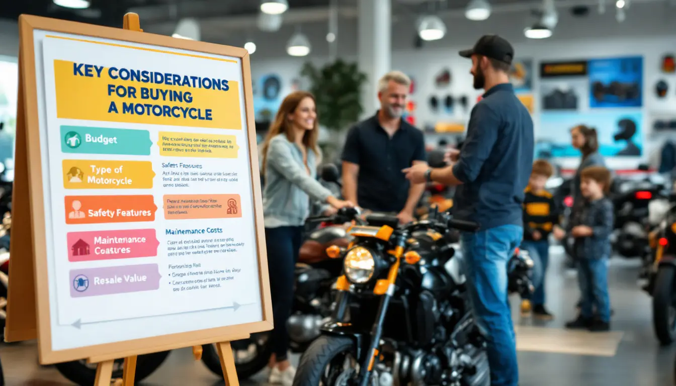 découvrez les critères essentiels pour acheter une moto. guide pratique pour choisir le modèle adapté à vos besoins, votre budget et votre style de conduite. évitez les erreurs courantes et roulez en toute sécurité !