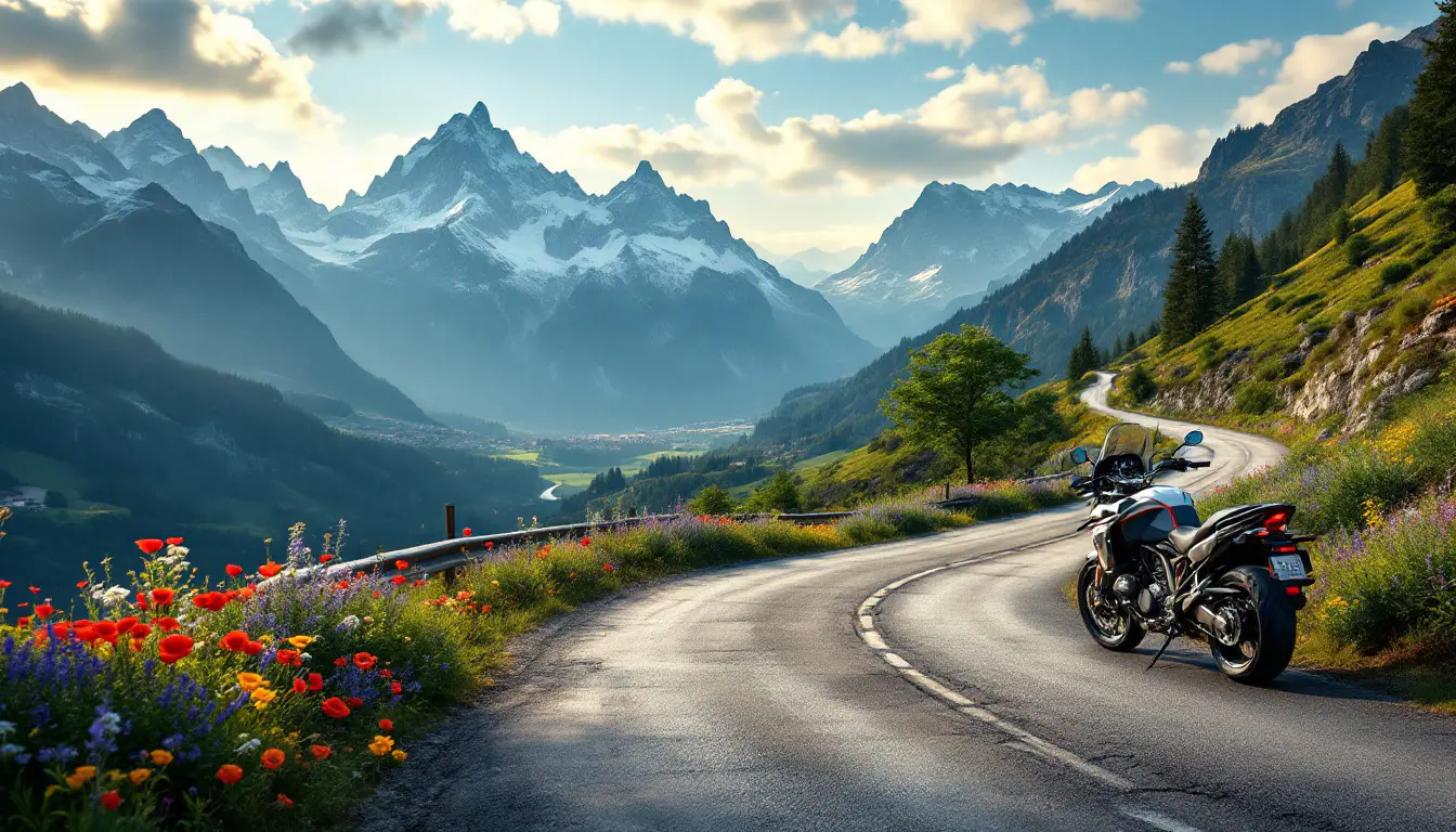 scoprite le più belle strade a moto in europa, paesaggi da sogno e curve avvincenti. preparate il vostro itinerario per un'avventura indimenticabile nel cuore dei paesaggi pittoreschi del vecchio continente.