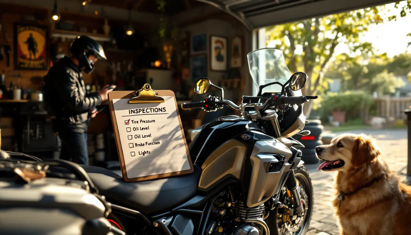 scopri le verifiche essenziali da effettuare prima di partire per un lungo viaggio in moto. assicurati che il tuo veicolo sia in perfette condizioni, per garantire sicurezza e comfort durante il tuo viaggio. preparati a viaggiare serenamente!