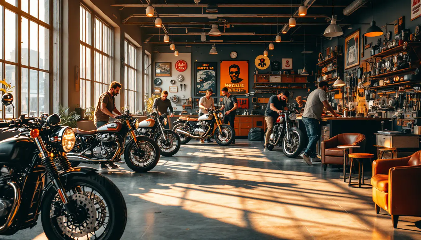 discover the new marcellus workshop, specially designed for motorcycle enthusiasts! enjoy a modern space equipped to share your passion, exchange tips, and participate in practical workshops. join our community of riders and experience mechanical work like never before.