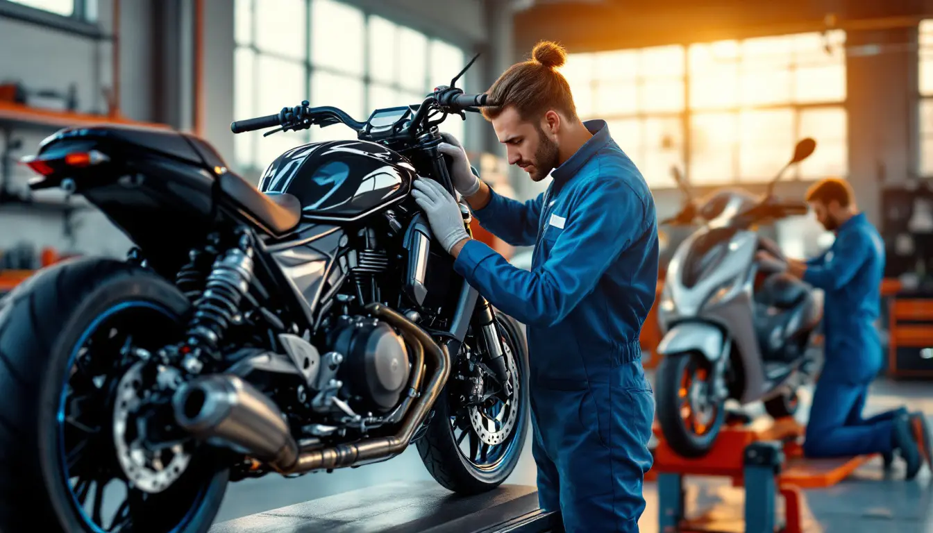 scopri il nuovo servizio di manutenzione per moto e scooter di speedy. approfitta dell'esperienza di professionisti per garantire le prestazioni e la longevità del tuo veicolo a due ruote. servizio rapido, di qualità e a prezzi competitivi. prenditi cura della tua moto con speedy, il tuo partner fidato!
