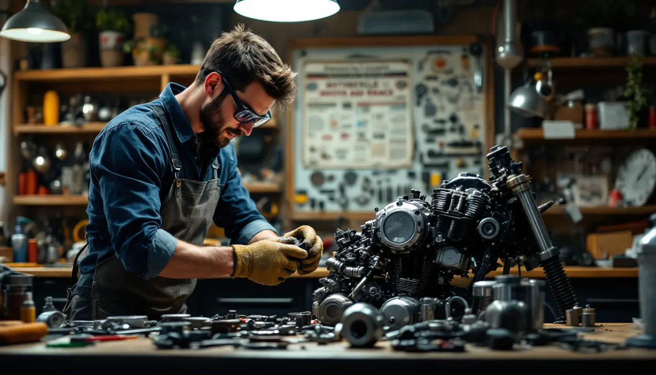 Scopri la nostra guida essenziale per manutenere e riparare la tua moto. Impara le basi della meccanica motociclistica, dai consigli pratici alle tecniche indispensabili, per diventare un esperto nella manutenzione e goderti appieno la tua passione a due ruote.