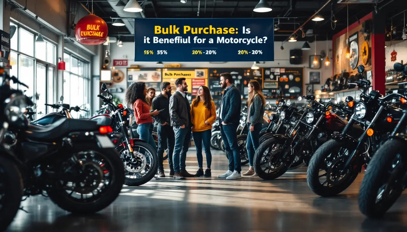 scopri i vantaggi dell'acquisto collettivo per le moto! questo articolo esplora come questo metodo di acquisto può farti risparmiare denaro mentre ti consente di beneficiare delle migliori offerte. informati sui benefici e sugli svantaggi di questo approccio prima di prendere la tua decisione.