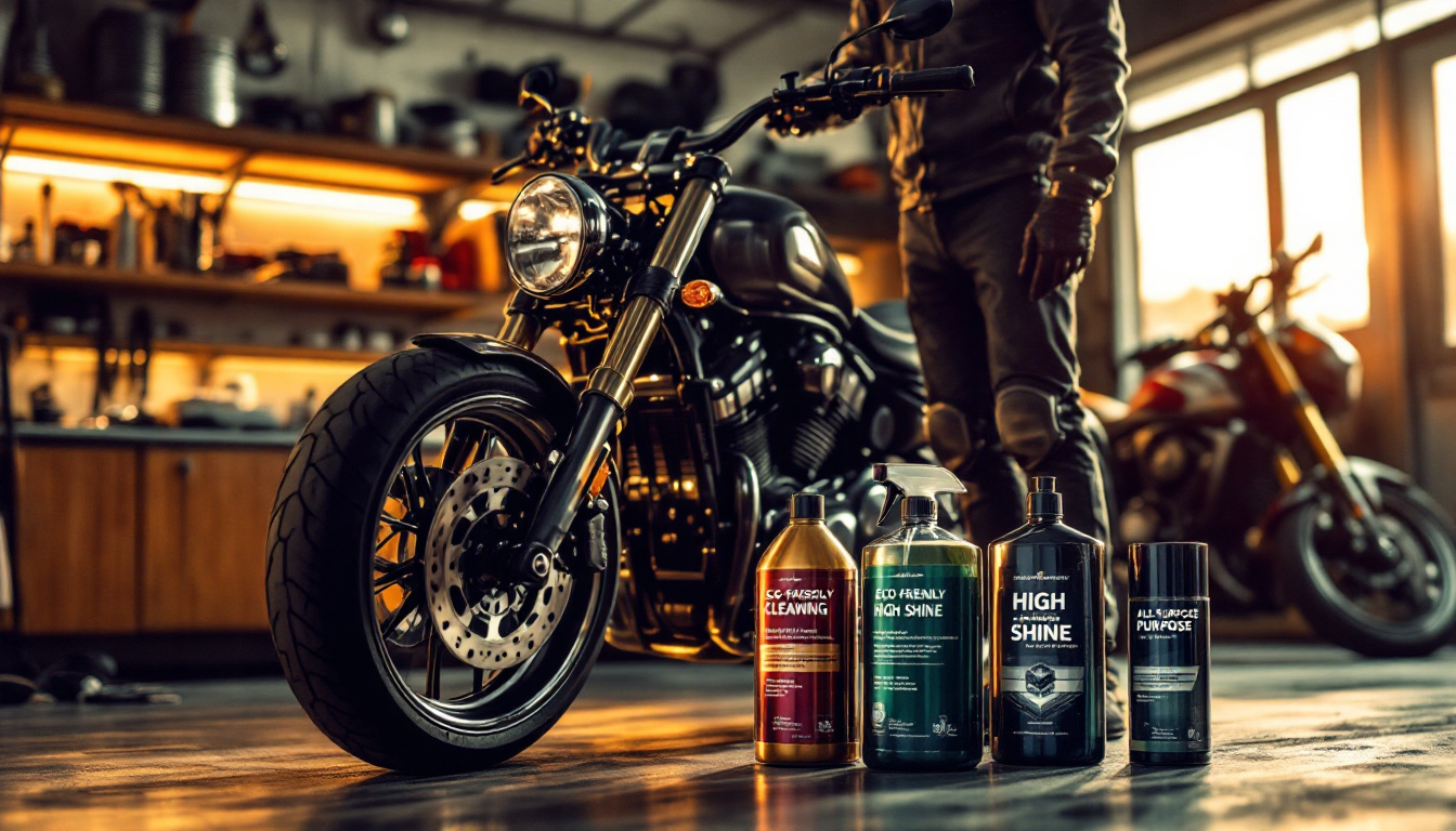 discover essential tips to choose the best cleaning product for your motorcycle. learn to identify effective ingredients, understand the differences between types of products, and choose one that will keep your two-wheeler in perfect condition while respecting the environment.