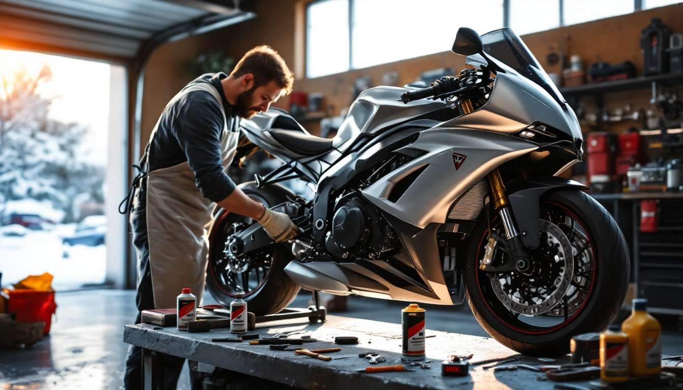 discover our essential tips for preparing your motorcycle for winter. learn to protect your vehicle from the elements, maintain the battery, choose the right lubricant, and properly store your motorcycle to ensure its performance in spring. do not let the cold damage your machine!