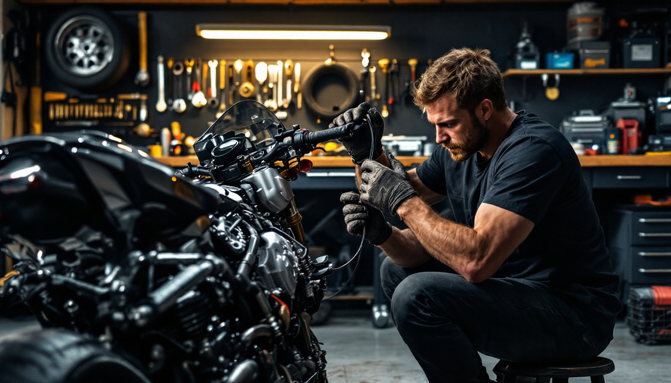 discover the essential steps to replace your motorcycle brake cable easily and safely. follow our practical guide to ensure optimal functioning of your braking system and ensure your safety on the road.