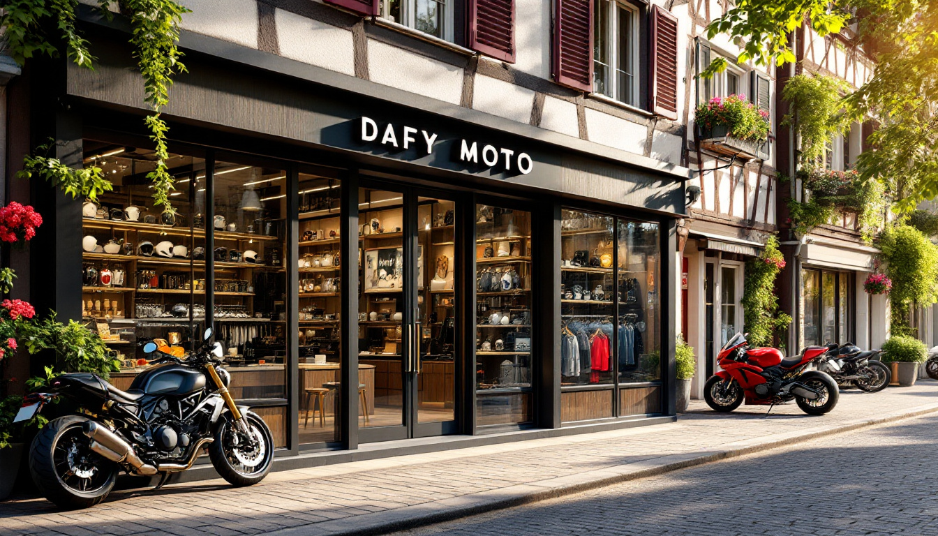 explore dafy moto in strasbourg souffelweyersheim, your specialist in spare parts, helmets and motorcycle accessories. find everything you need to customize your two-wheeler and enhance your riding experience.