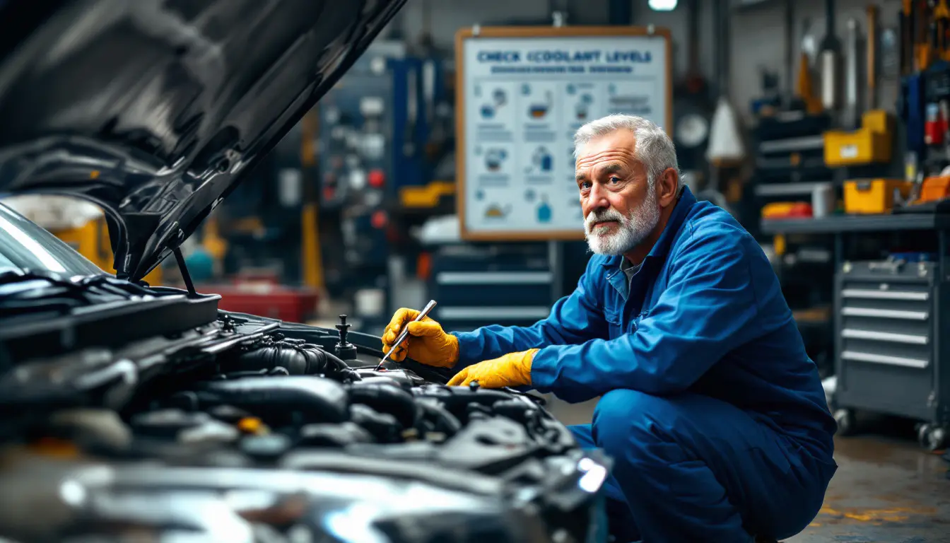 discover how to check the coolant level in your vehicle with our step-by-step guide. ensure your engine runs perfectly and avoid breakdowns with our practical tips.