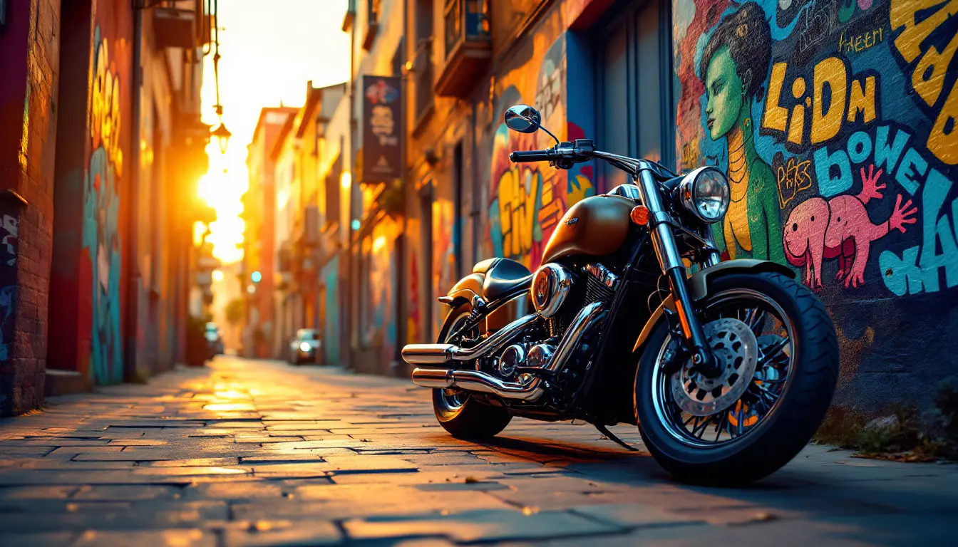 scopri l'universo vibrante dello street art durante i tuoi viaggi in moto. esplora opere affascinanti, artisti di strada talentuosi e destinazioni uniche che renderanno le tue escursioni a due ruote un'esperienza indimenticabile.