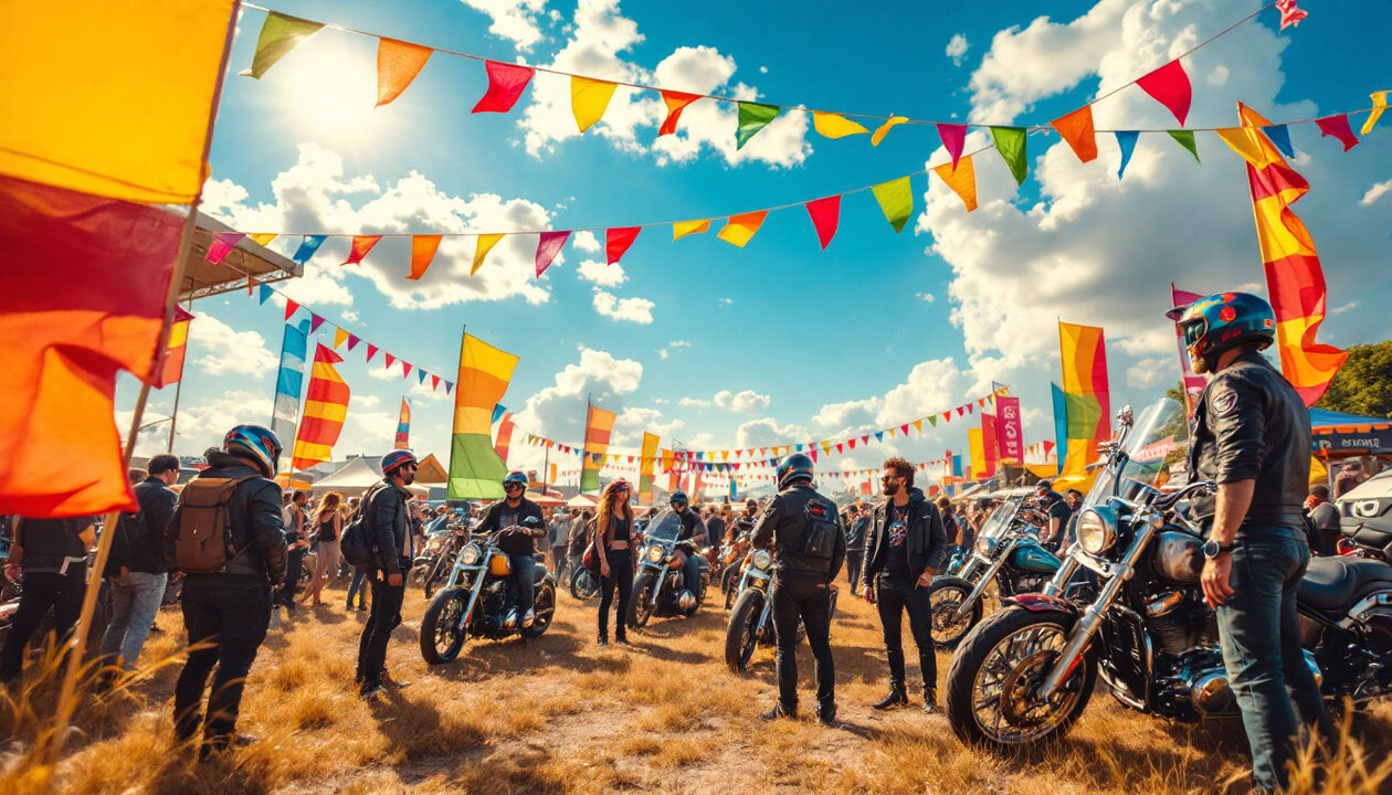 découvrez les festivals de moto incontournables qui célèbrent la passion des deux-roues ! plongez dans l'ambiance festive, rencontrez d'autres passionnés et profitez d'un programme varié d'événements, concerts et expositions. ne manquez pas ces rendez-vous exceptionnels autour de la moto !