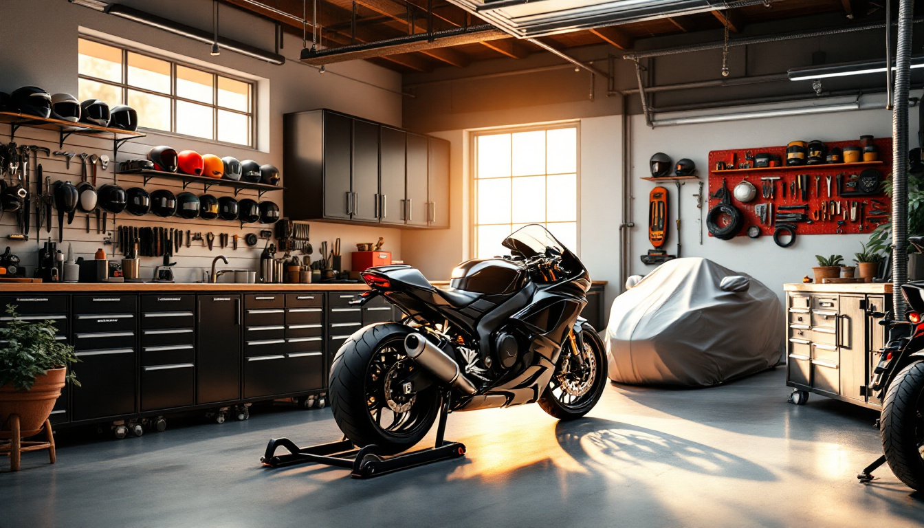 discover effective storage methods for your motorcycle to preserve its condition and performance. learn the best practices to avoid wear and ensure optimal protection against weather and corrosion.