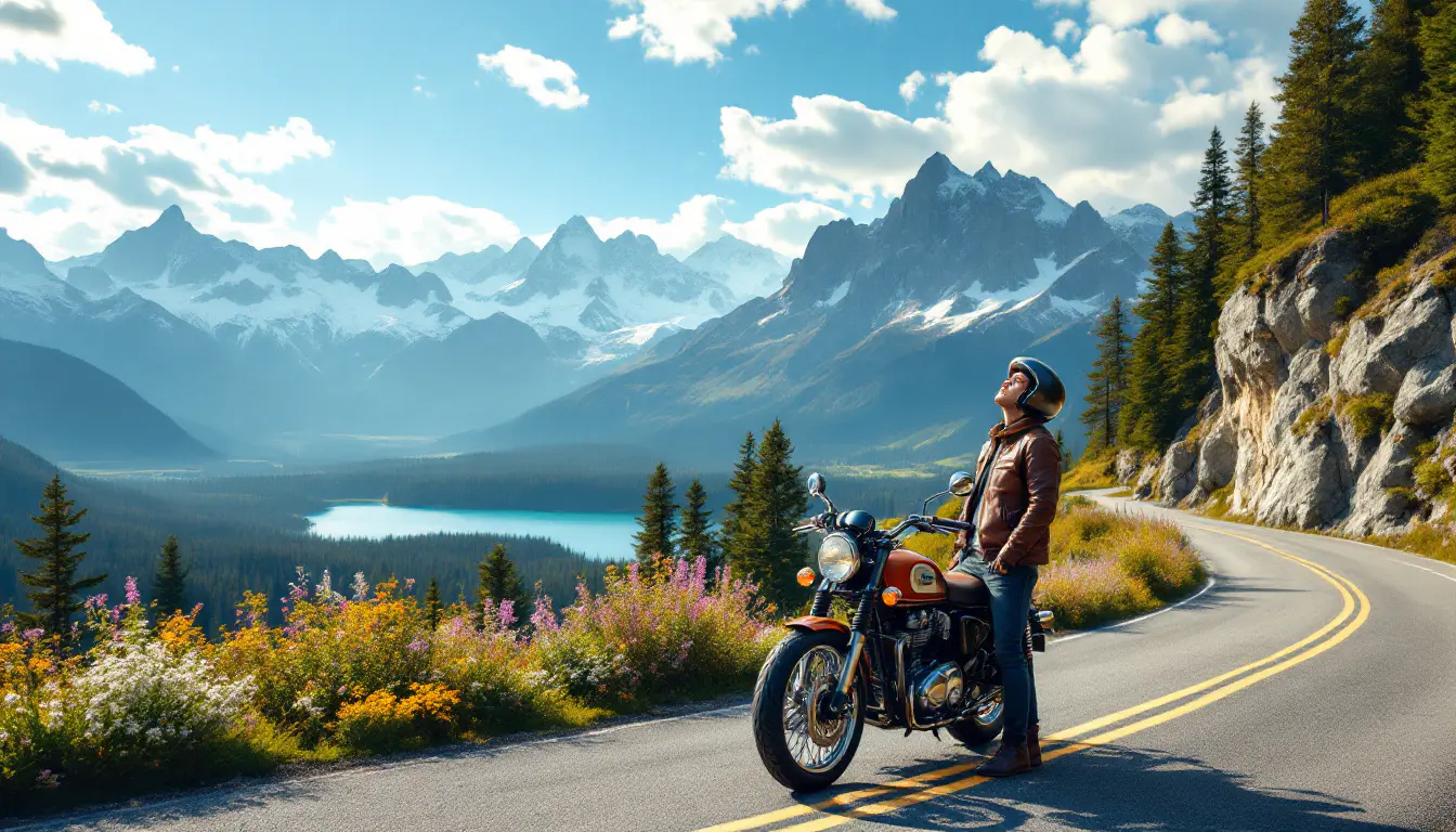 découvrez les paysages à couper le souffle à explorer en moto. des routes sinueuses aux panoramas époustouflants, vivez des aventures inoubliables au cœur de la nature. partez à la conquête des plus belles régions tout en ressentant la liberté et la passion de la balade à moto.