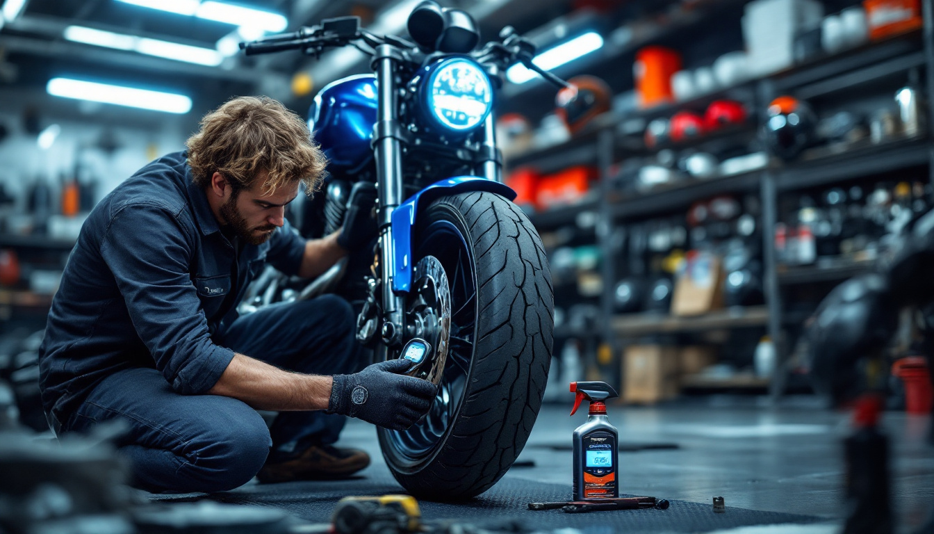 discover all the essential tips for maintaining your motorcycle tires. learn how to check pressure, inspect wear, and maintain grip to ensure your safety and prolong the lifespan of your tires.