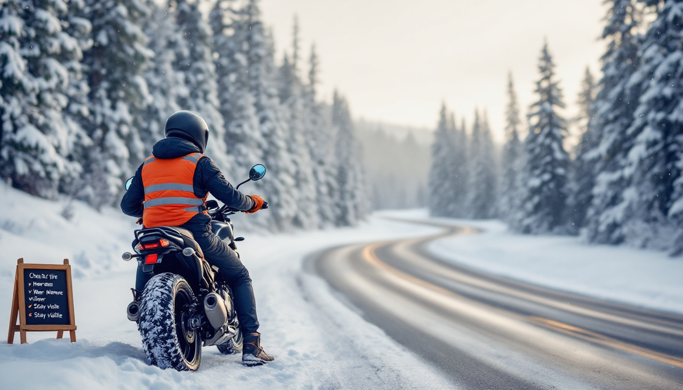prepare yourself to face the winter safely with our essential tips for riding a motorcycle on snow and ice. discover our tips to enhance your safety and enjoy the road, even in winter conditions.