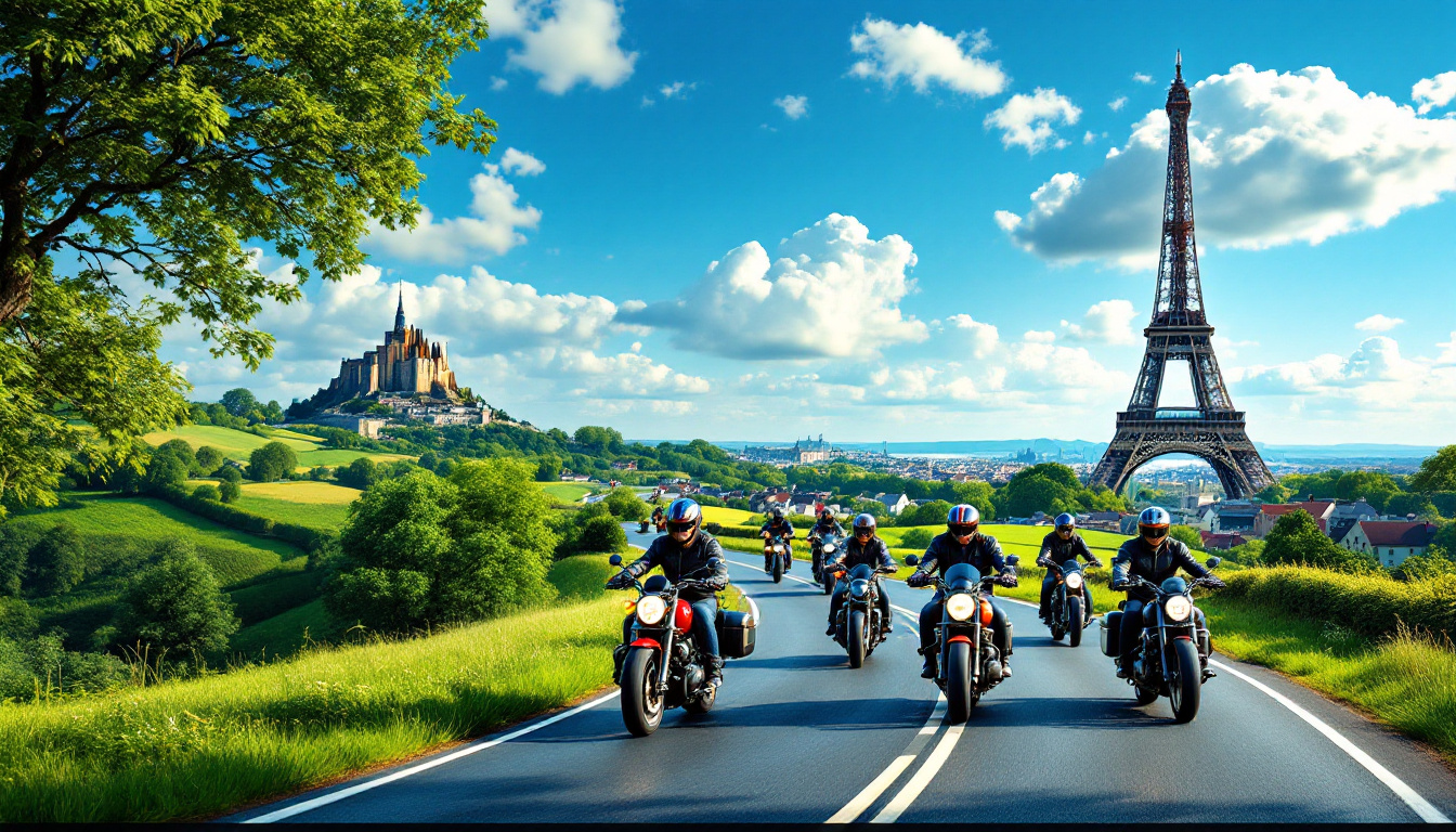 discover a captivating book that immerses you in the adventure of motorcycles across France. Explore breathtaking landscapes, live unforgettable moments, and be inspired by motorcyclists' passion. Perfect for thrill-seekers and travelers.
