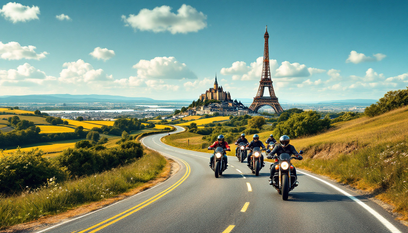 discover a captivating book that plunges you into the exciting world of motorcycles through France. Follow picturesque routes, live thrilling adventures, and let yourself be inspired by the freedom of the road.
