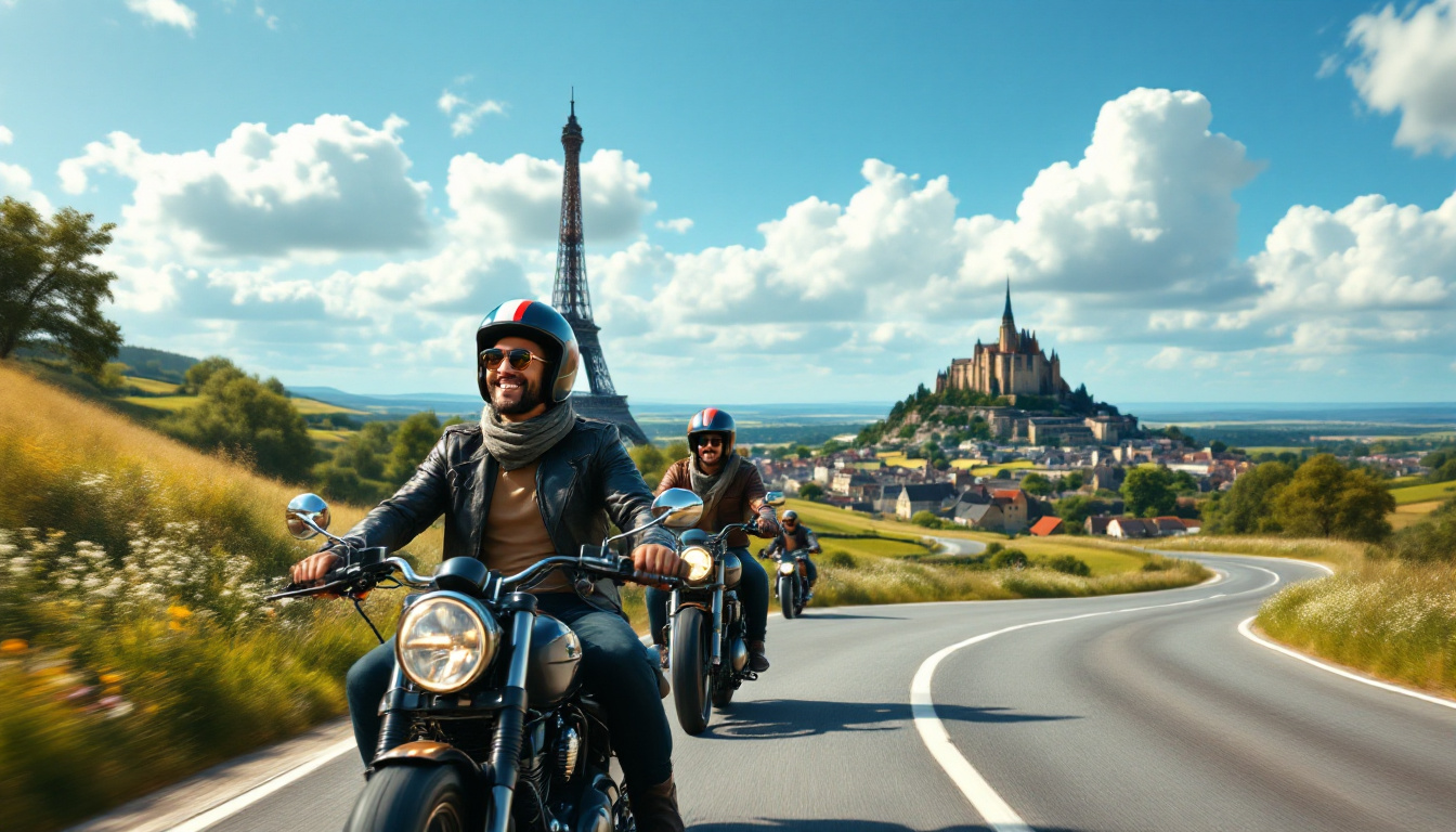 discover a captivating book that immerses you in a unique adventure through the roads of France by motorcycle. Follow thrilling stories, breathtaking landscapes, and experience unique two-wheel adventures.