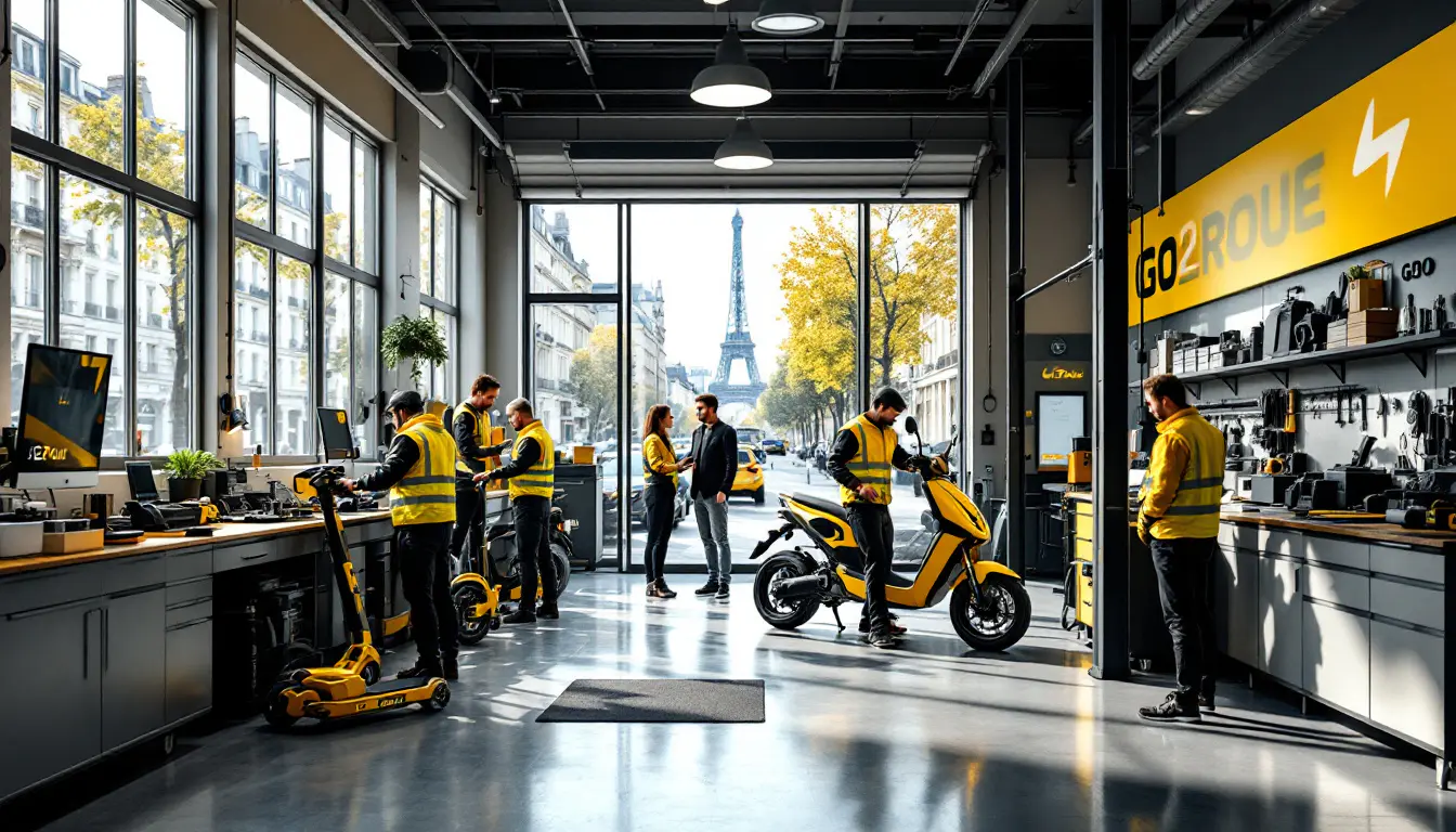 découvrez go2roues, votre atelier spécialisé à paris pour l'entretien de motos et scooters électriques. profitez d'un service de qualité, d'experts passionnés et d'un savoir-faire unique pour assurer la performance de vos véhicules écologiques. rejoignez-nous pour une expérience inégalée en matière d'entretien et de réparation.