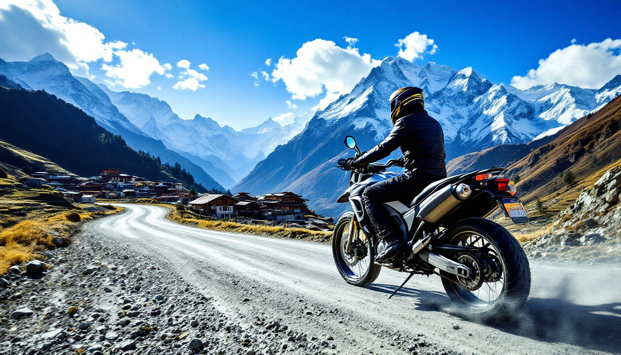 découvrez l'excitation d'une aventure inoubliable à moto sur les routes envoûtantes de l'annapurna. partez à la conquête de paysages époustouflants, de cols majestueux et plongez dans la culture népalaise tout en vivant des sensations fortes sur votre deux-roues. préparez-vous pour une expérience exceptionnelle au cœur de la nature !