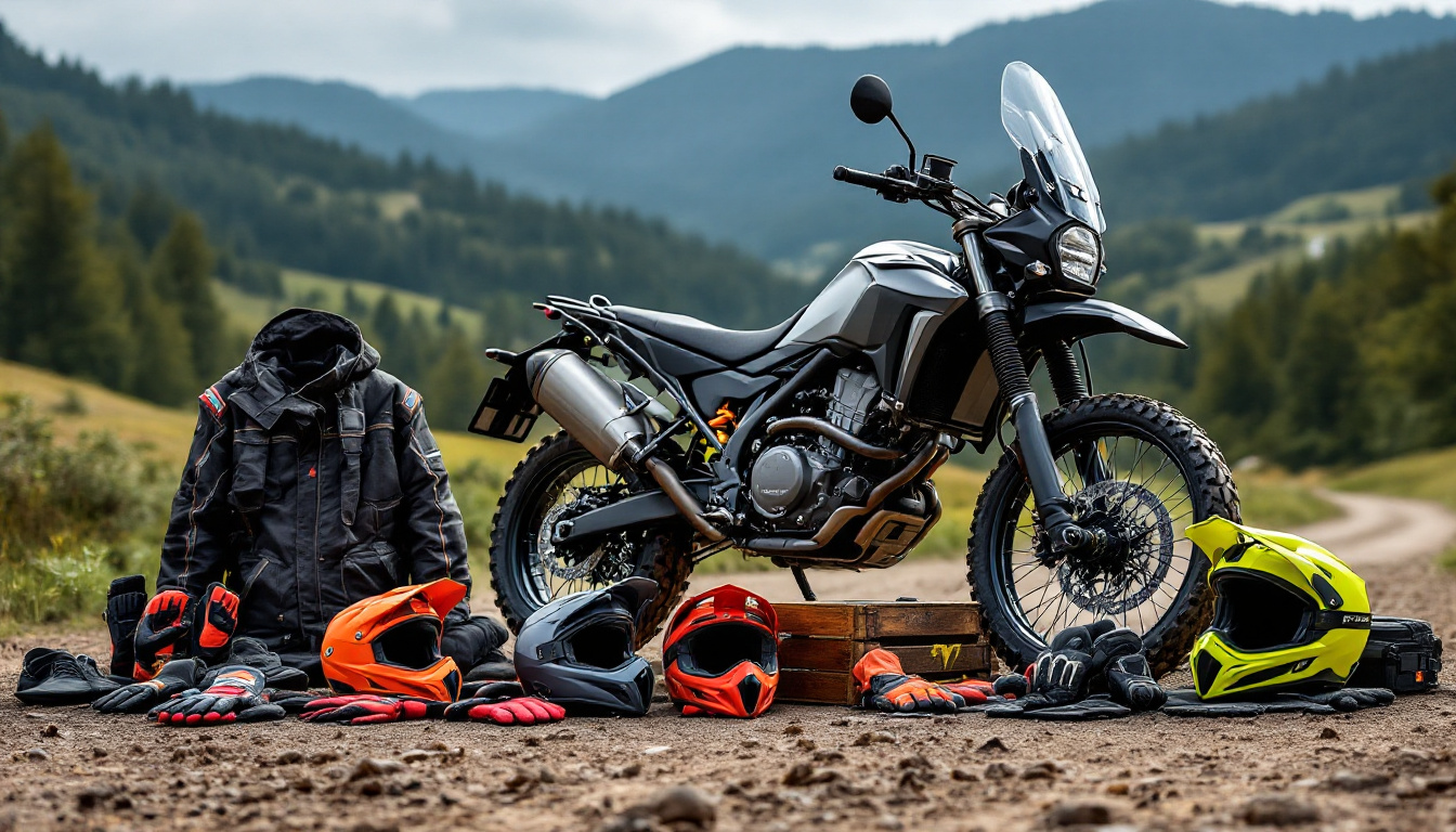 découvrez notre comparatif complet des accessoires de moto tout terrain et équipements pour pilotes. ce guide ultime d'achat vous aidera à choisir le meilleur matériel pour vous accompagner dans toutes vos aventures. ne manquez pas nos conseils et avis d'experts pour rouler en toute sécurité et performance !