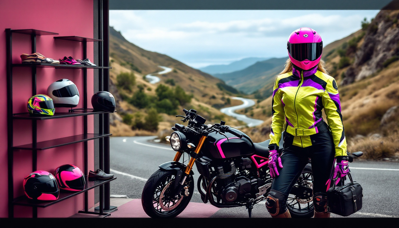 découvrez notre guide complet sur les équipements de moto pour femmes. explorez les meilleures options en matière de vêtements, casques et accessoires adaptés à votre style et sécurité. choisissez le bon équipement pour des balades confortables et élégantes.