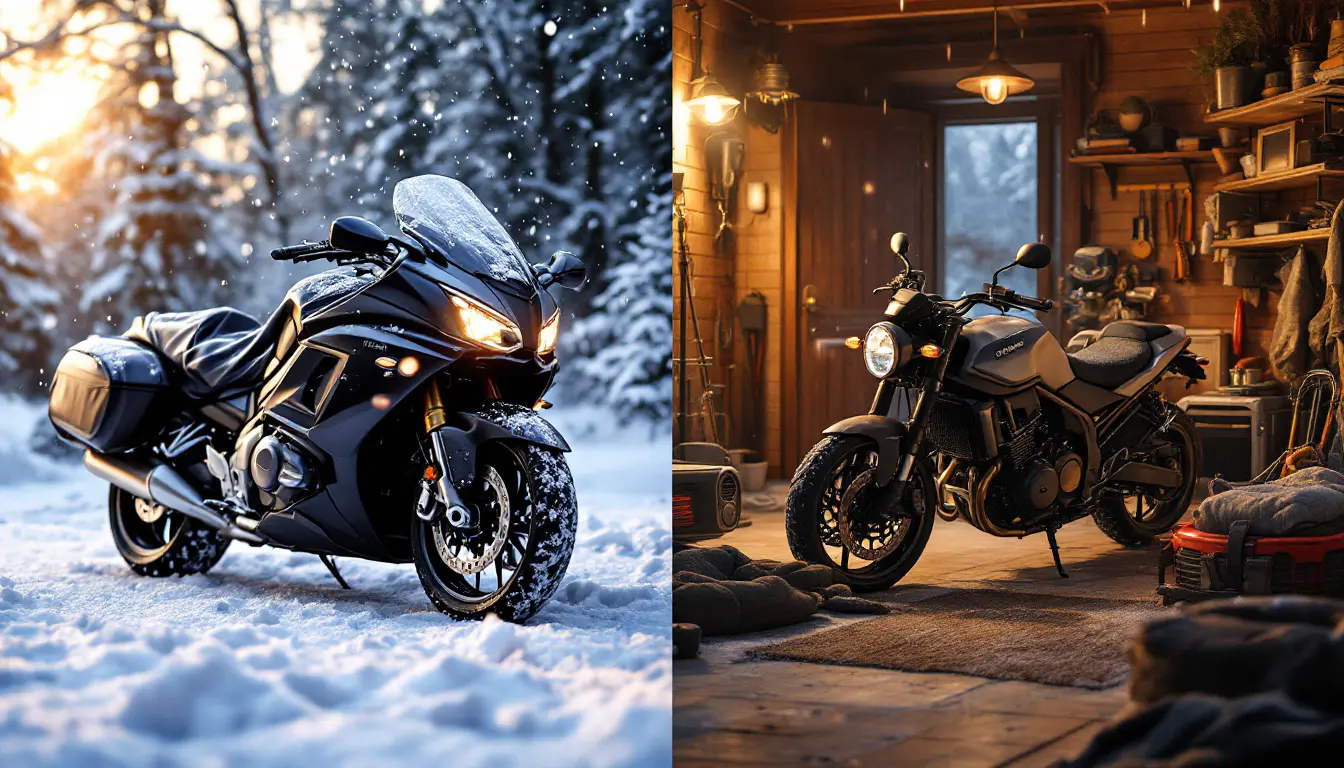 scopri come proteggere e riporre la tua moto durante l'inverno. i nostri consigli per mantenere il tuo veicolo a due ruote in perfette condizioni di fronte alle rigidezze della stagione fredda.