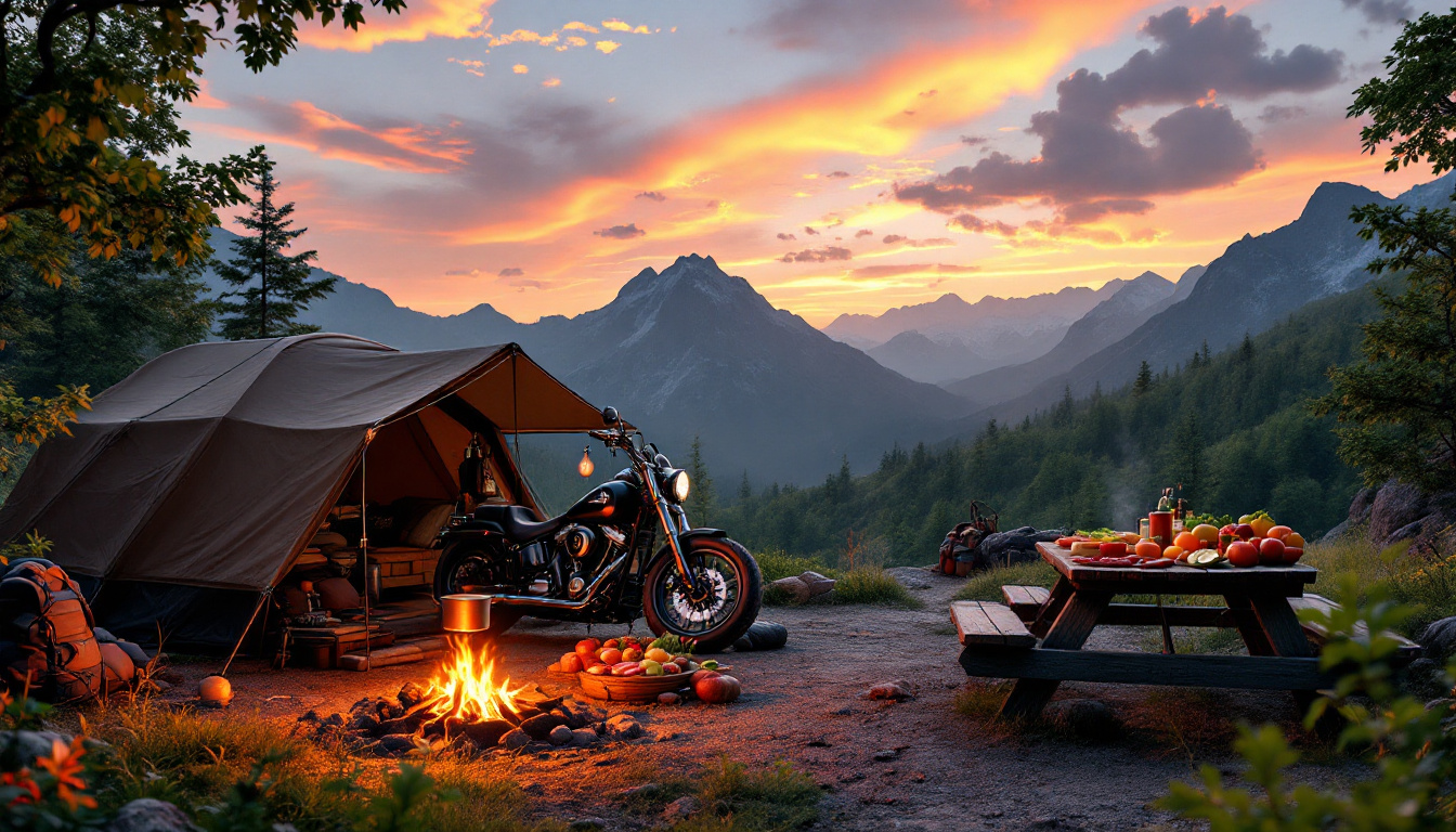 découvrez les meilleures destinations pour le camping à moto et vivez des aventures inoubliables en pleine nature. explorez des sites pittoresques, profitez de la liberté de la route et laissez-vous séduire par le plaisir de camper avec votre moto.