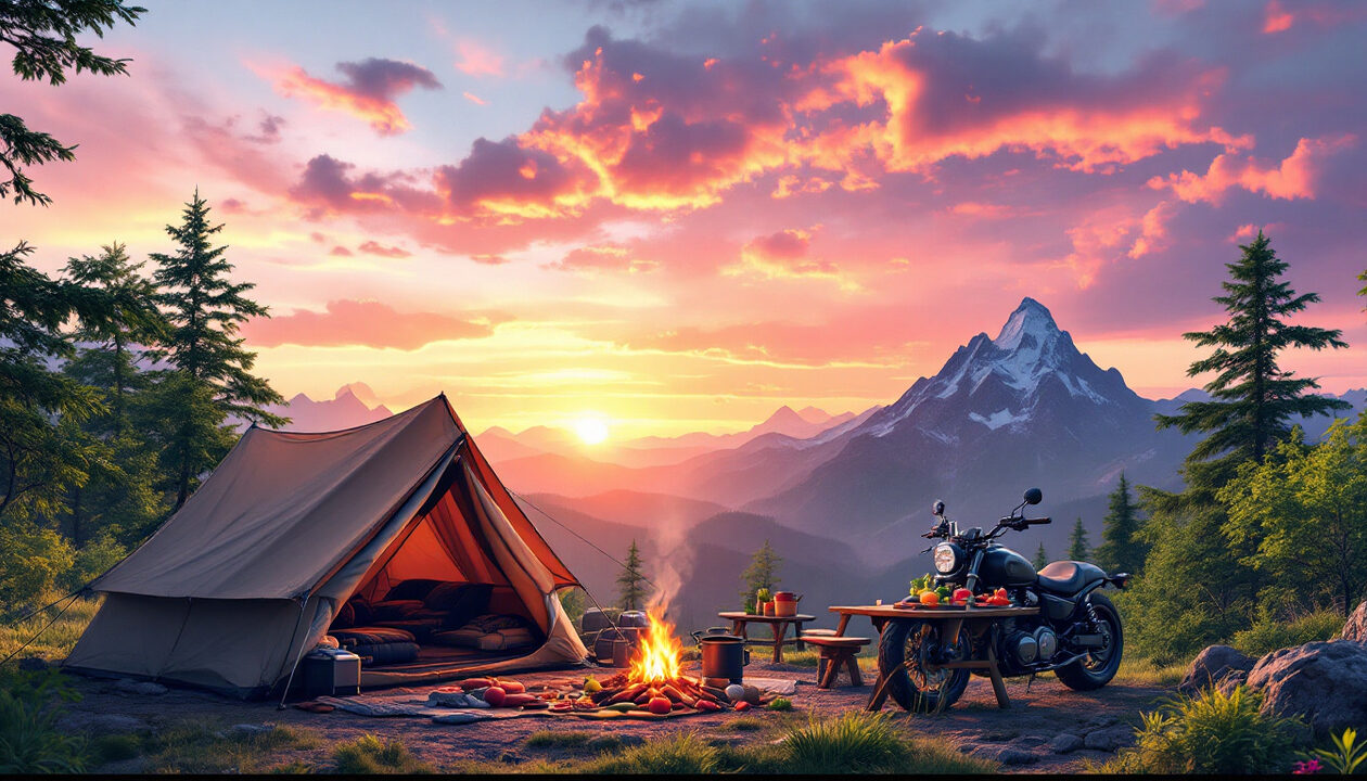 découvrez les meilleures destinations pour vivre l'excitation du camping à moto. explorez des paysages à couper le souffle, des terrains variés et des conseils pratiques pour une aventure inoubliable sur deux roues. préparez-vous à allier liberté et nature !