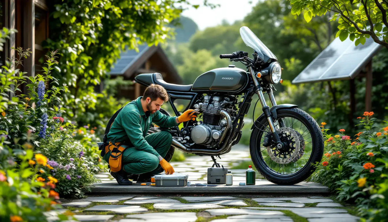 scopri i migliori suggerimenti per una manutenzione eco-responsabile della tua moto. impara a ridurre il tuo impatto ambientale mantenendo le prestazioni del tuo veicolo. adotta pratiche sostenibili e responsabili per un futuro più verde.