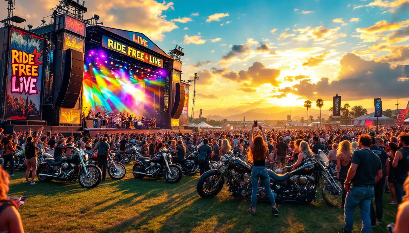 découvrez l'univers vibrant des festivals de musique et des rassemblements de motards, où l'adrénaline des motos rencontre l'énergie des concerts. rejoignez-nous pour des expériences inoubliables, des performances live enflammées et la camaraderie des passionnés de moto. plongez dans cette célébration unique de musique et de culture biker!