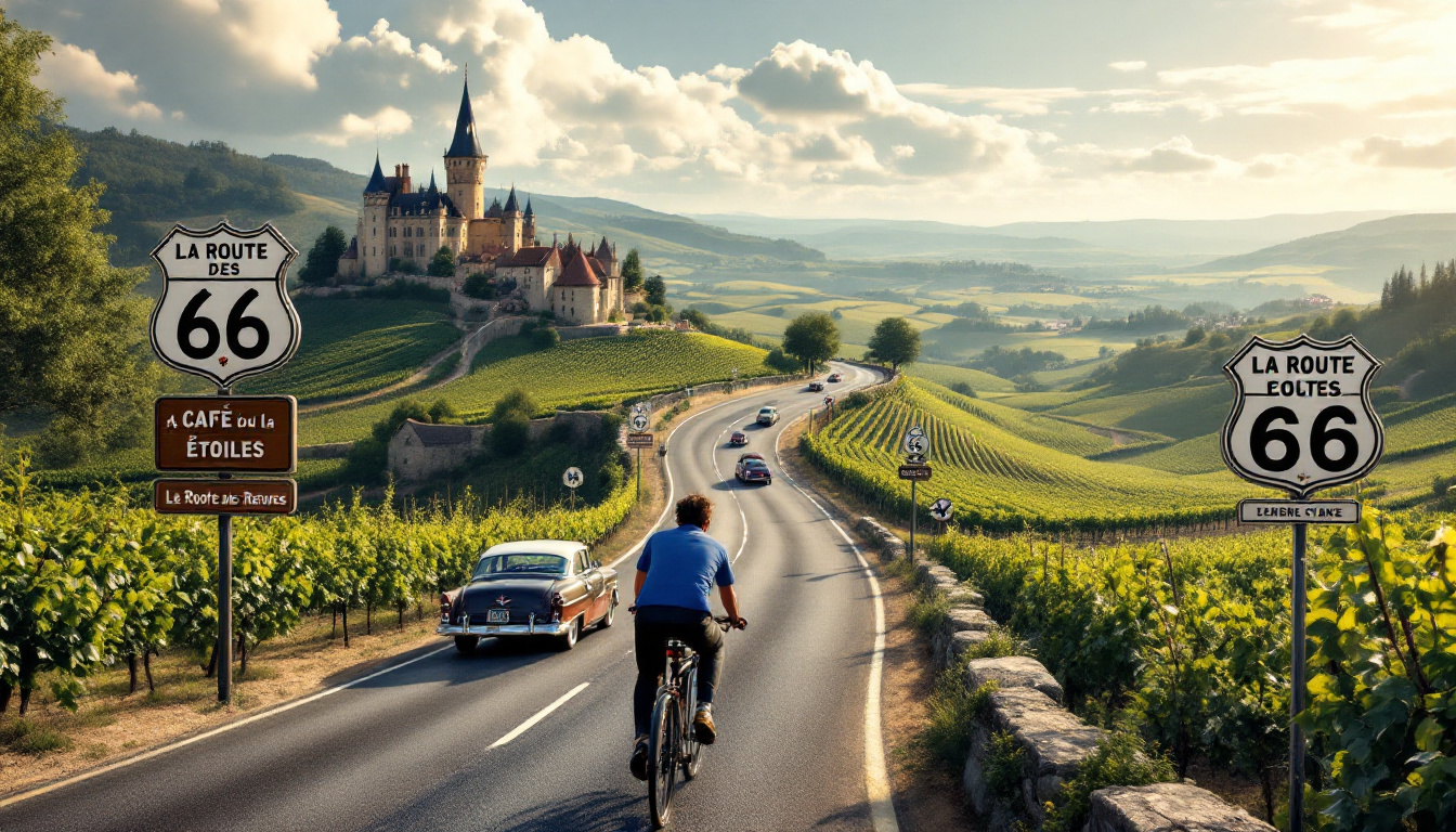 découvrez les grands itinéraires de la légendaire route 66, maintenant adaptés à la france. des paysages à couper le souffle, des arrêts incontournables et une atmosphère unique vous attendent sur cette route mythique qui célèbre la culture et l'histoire, tout en offrant des expériences inoubliables. embarquez pour un voyage au cœur de la france à travers des trajets emblématiques.