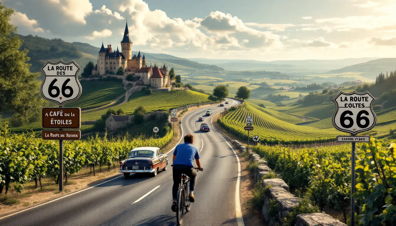 scoprite i grandi itinerari della leggendaria route 66, ora adattati alla francia. paesaggi mozzafiato, soste imperdibili e un'atmosfera unica vi aspettano su questa strada mitica che celebra la cultura e la storia, offrendo esperienze indimenticabili. imbarcatevi in un viaggio nel cuore della francia attraverso tragitti emblematici.