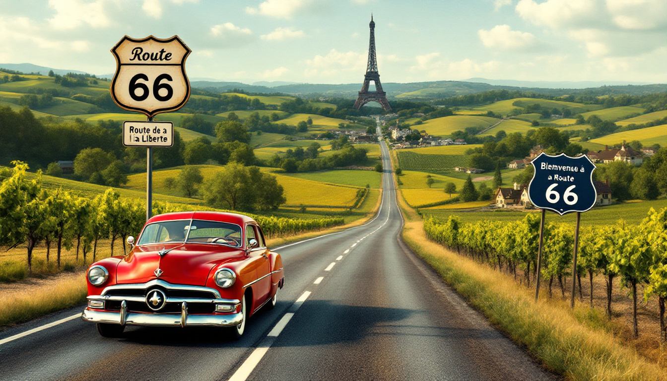 découvrez les grands itinéraires de la légendaire route 66, maintenant proposée en france. embarquez pour un voyage unique à travers des paysages emblématiques, des villes pittoresques et des trésors culturels, tout en empruntant des routes qui racontent l'histoire et l'esprit d'aventure. que vous soyez passionné de road trips ou simplement curieux, préparez-vous à explorer des expériences inoubliables sur cette version française de la célèbre route 66.