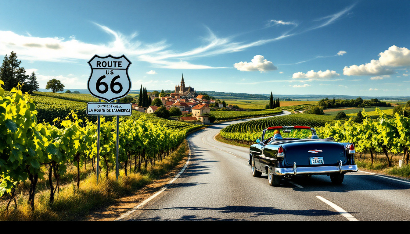 découvrez les grands itinéraires de la célèbre route 66 à travers la france. explorez des paysages pittoresques, des villes chargées d'histoire et l'authenticité de la culture locale tout en empruntant des routes inspirées par ce mythique trajet américain.